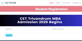CET Trivandrum MBA Admission 2026 Begins; Apply by April 30